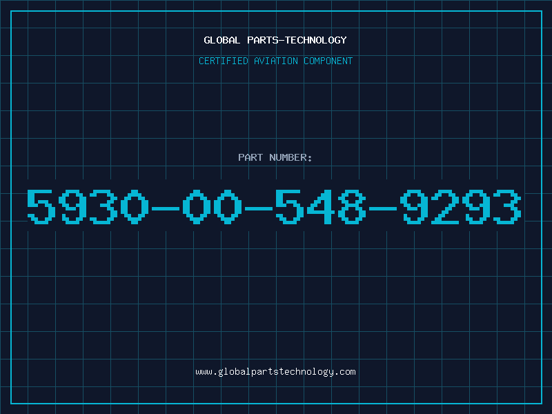 Aviation Part 5930-00-548-9293
