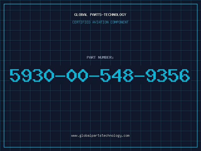 Aviation Part 5930-00-548-9356