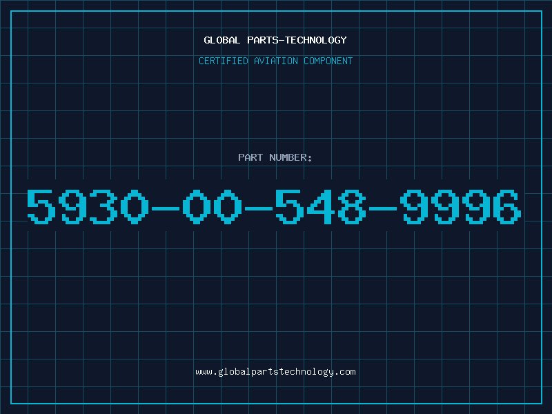 Aviation Part 5930-00-548-9996