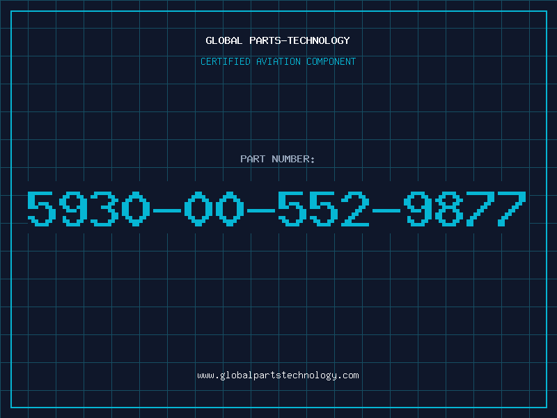 Aviation Part 5930-00-552-9877