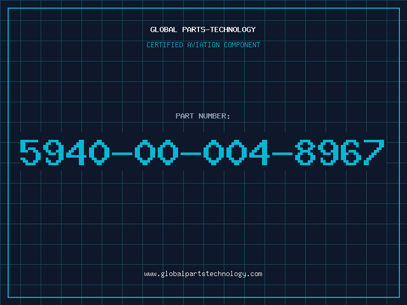 Aviation Part 5940-00-004-8967