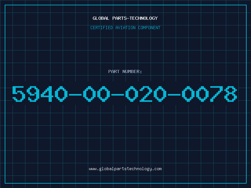 Aviation Part 5940-00-020-0078
