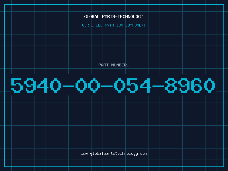Aviation Part 5940-00-054-8960