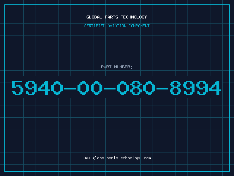 Aviation Part 5940-00-080-8994