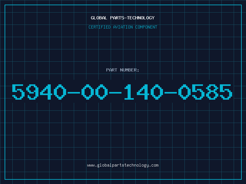 Aviation Part 5940-00-140-0585