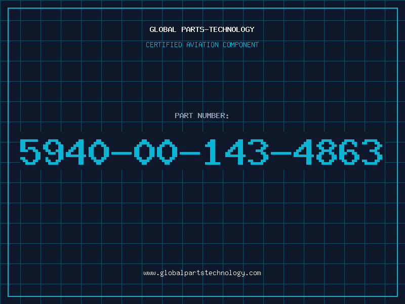 Aviation Part 5940-00-143-4863