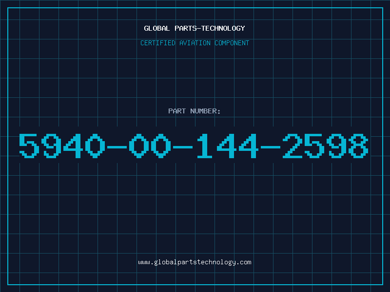 Aviation Part 5940-00-144-2598