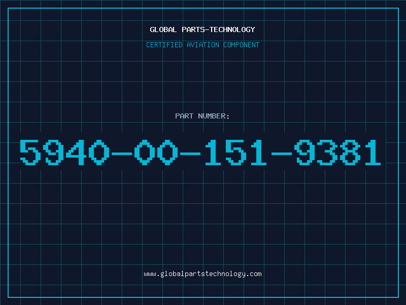 Aviation Part 5940-00-151-9381