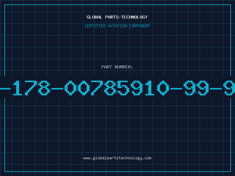 Aviation Part 5940-00-178-00785910-99-911-5402