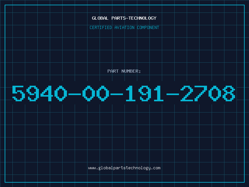 Aviation Part 5940-00-191-2708