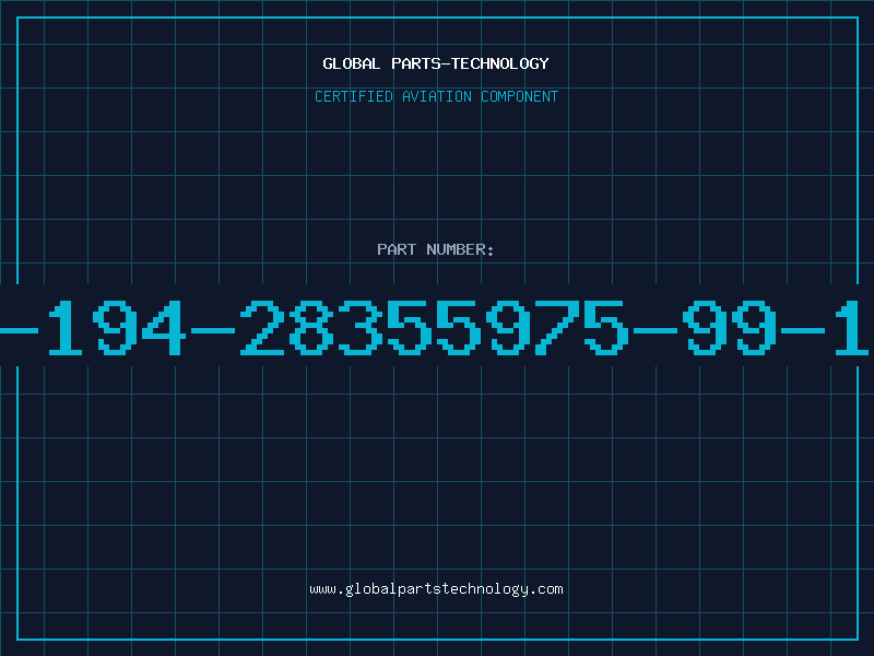 Aviation Part 5940-00-194-28355975-99-111-7434
