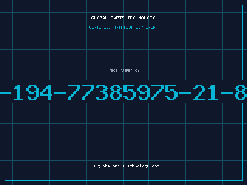 Aviation Part 5940-00-194-77385975-21-863-7286