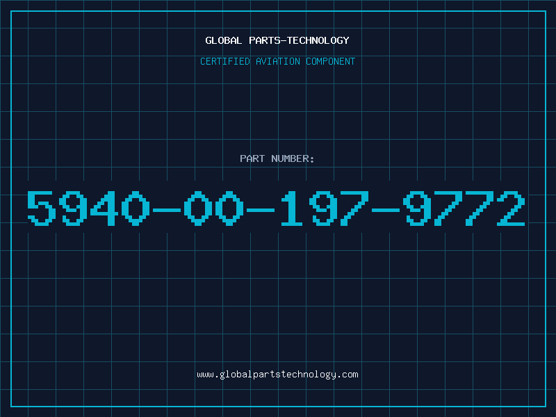 Aviation Part 5940-00-197-9772