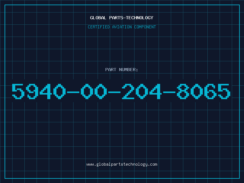 Aviation Part 5940-00-204-8065