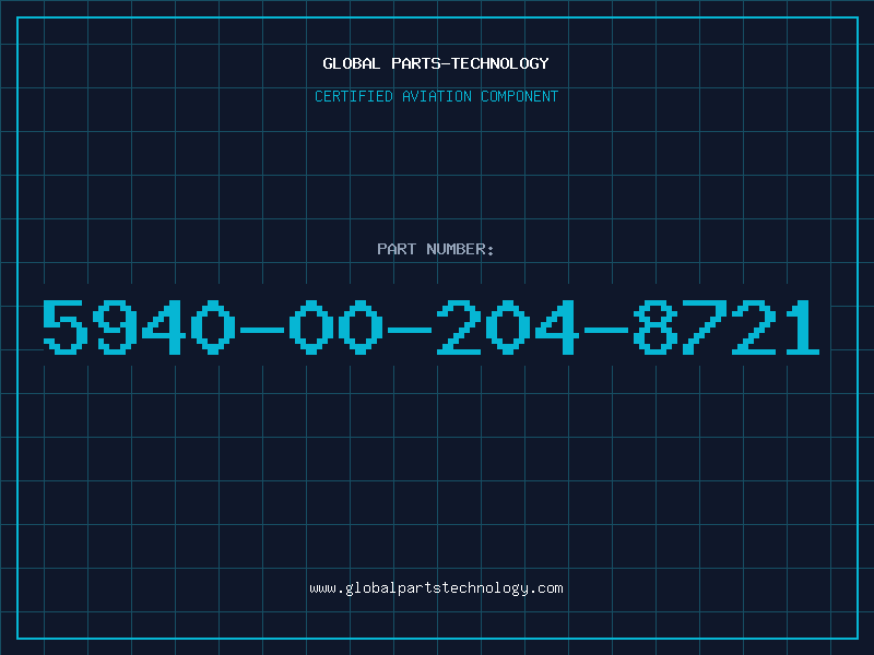 Aviation Part 5940-00-204-8721