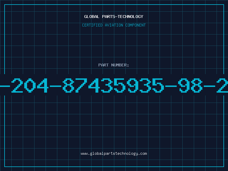 Aviation Part 5940-00-204-87435935-98-203-9275