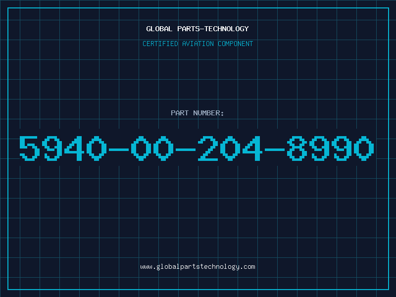 Aviation Part 5940-00-204-8990