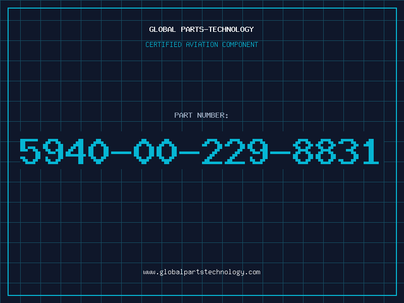 Aviation Part 5940-00-229-8831