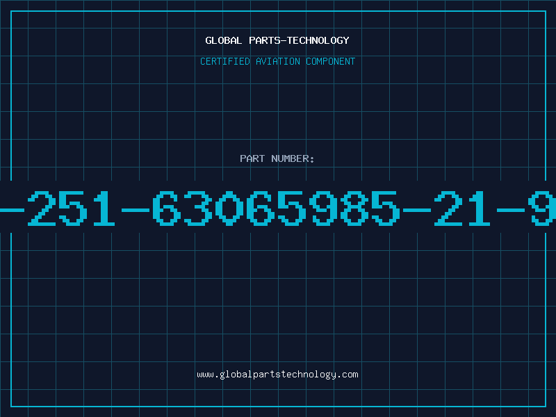 Aviation Part 5940-00-251-63065985-21-907-2747