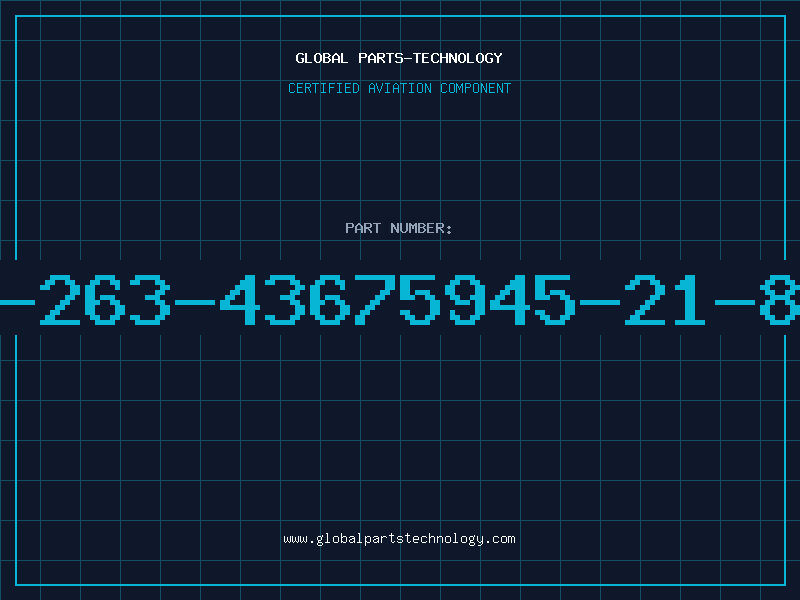 Aviation Part 5940-00-263-43675945-21-895-7622