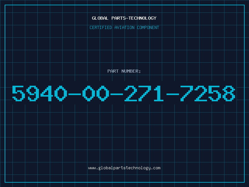 Aviation Part 5940-00-271-7258