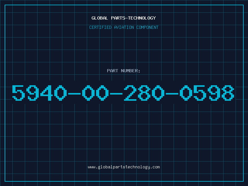 Aviation Part 5940-00-280-0598