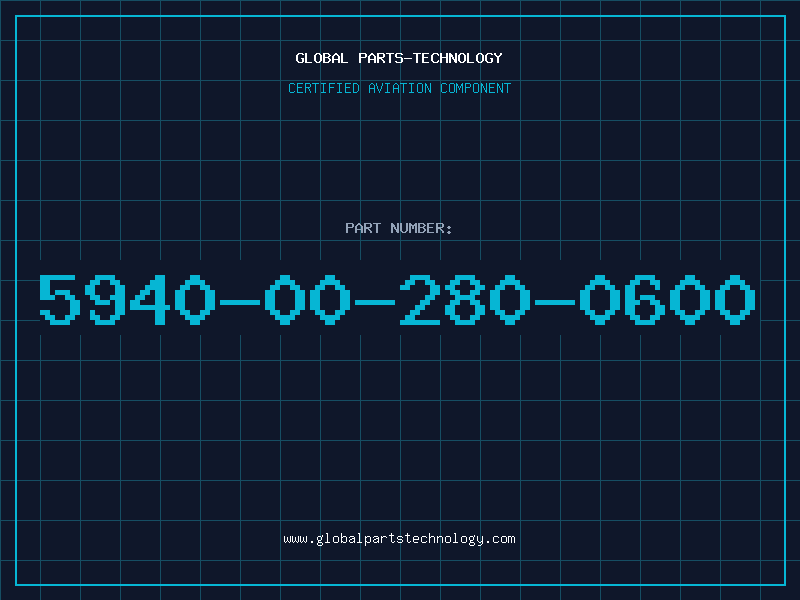 Aviation Part 5940-00-280-0600
