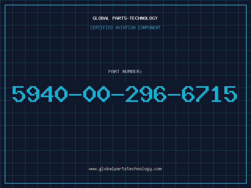 Aviation Part 5940-00-296-6715
