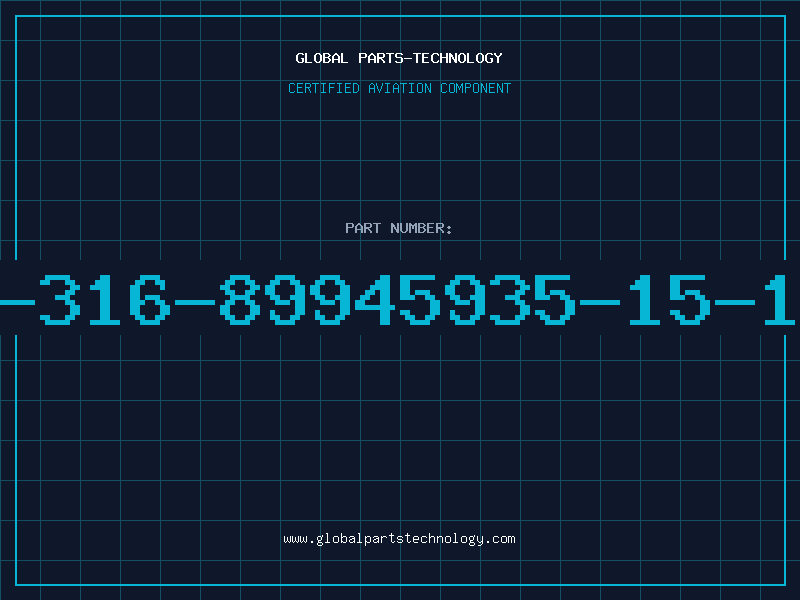 Aviation Part 5940-00-316-89945935-15-100-1393