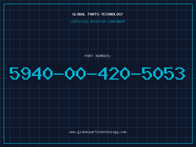 Aviation Part 5940-00-420-5053