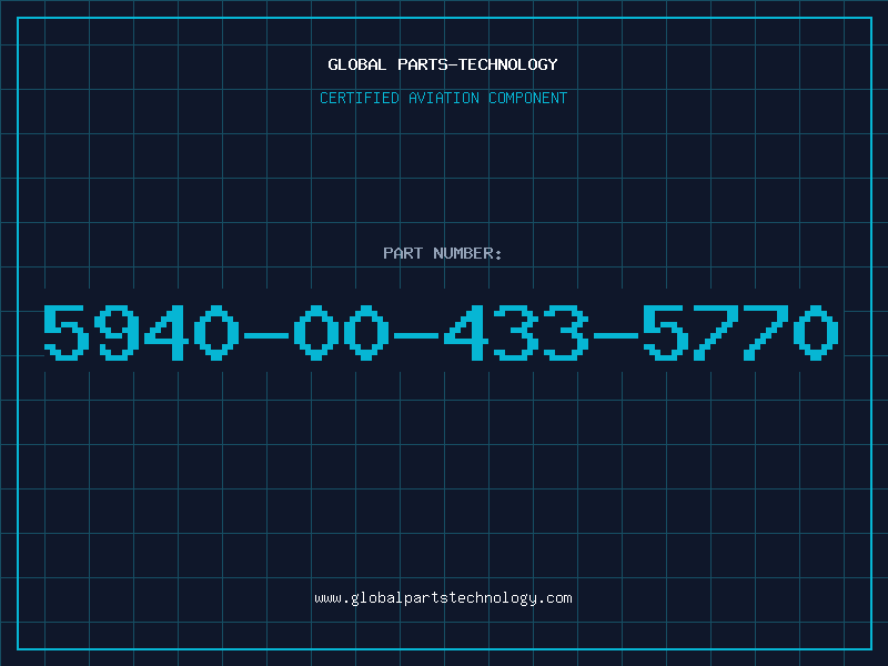 Aviation Part 5940-00-433-5770