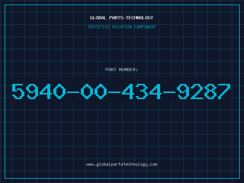 Aviation Part 5940-00-434-9287