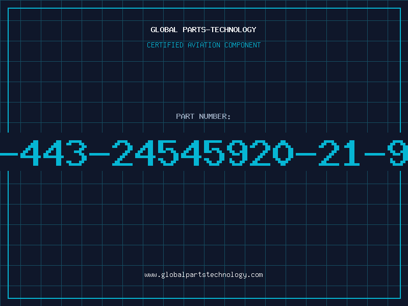 Aviation Part 5940-00-443-24545920-21-910-3397