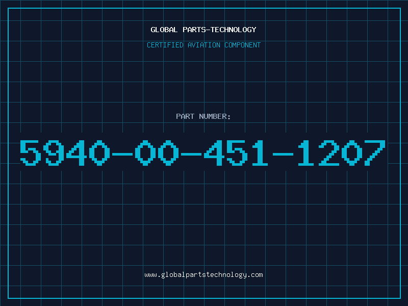 Aviation Part 5940-00-451-1207
