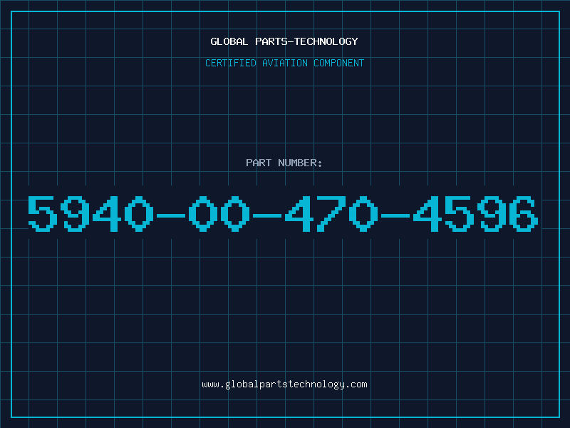 Aviation Part 5940-00-470-4596