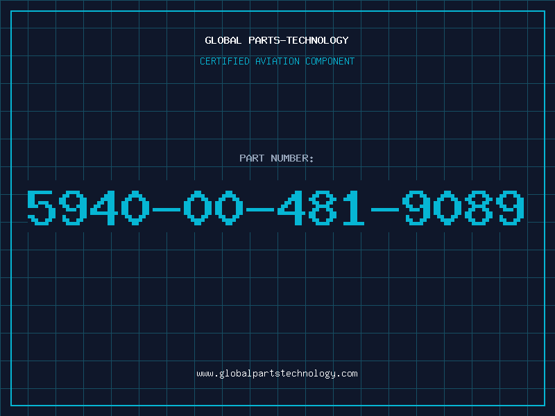 Aviation Part 5940-00-481-9089