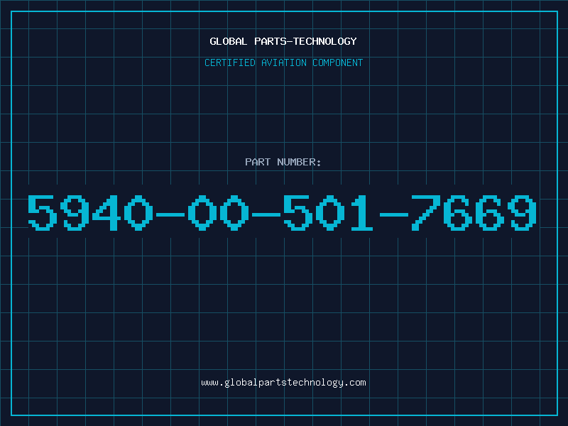 Aviation Part 5940-00-501-7669
