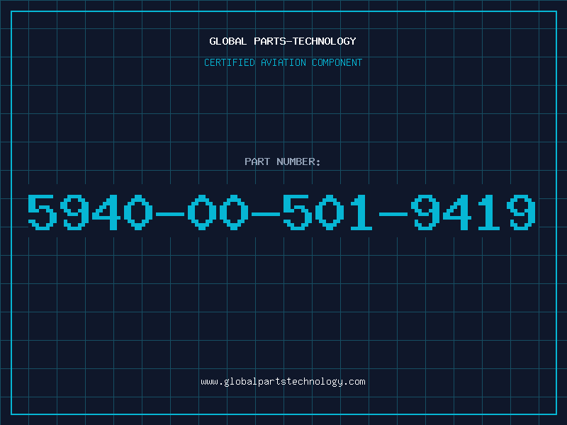 Aviation Part 5940-00-501-9419