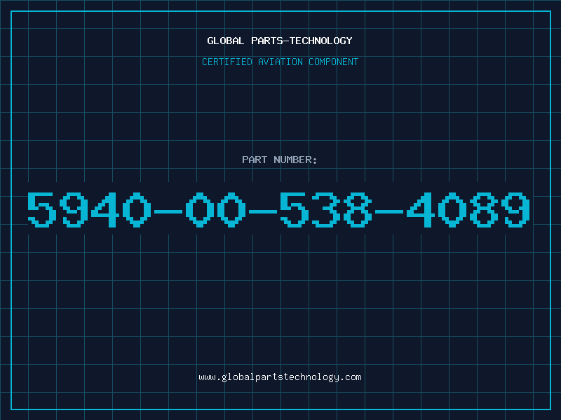 Aviation Part 5940-00-538-4089