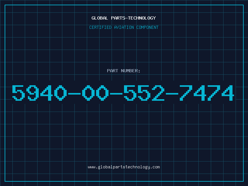 Aviation Part 5940-00-552-7474
