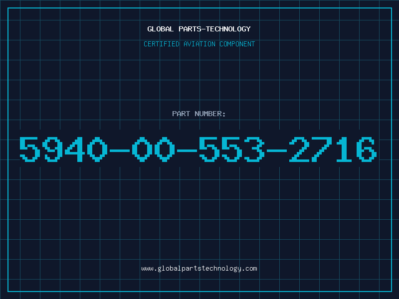 Aviation Part 5940-00-553-2716
