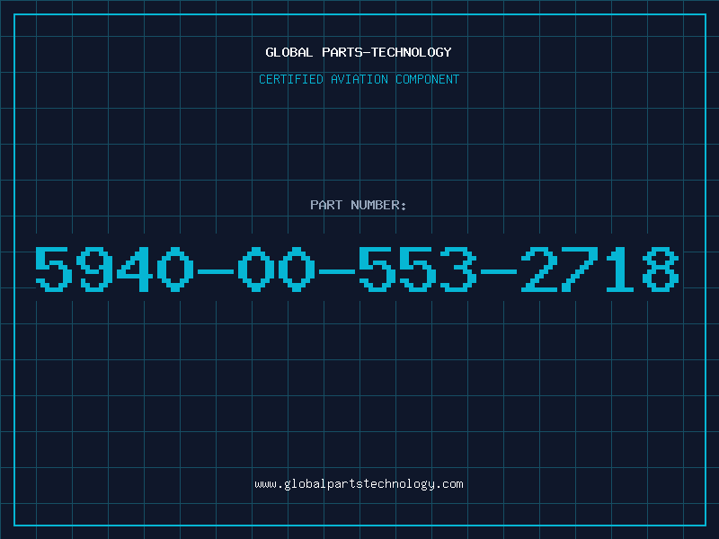 Aviation Part 5940-00-553-2718