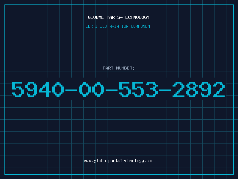 Aviation Part 5940-00-553-2892
