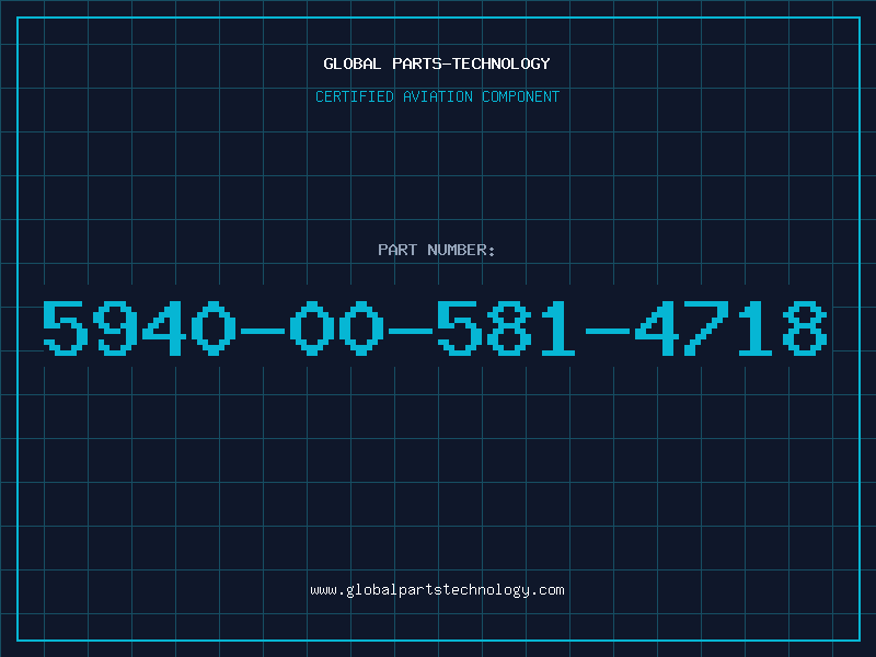 Aviation Part 5940-00-581-4718