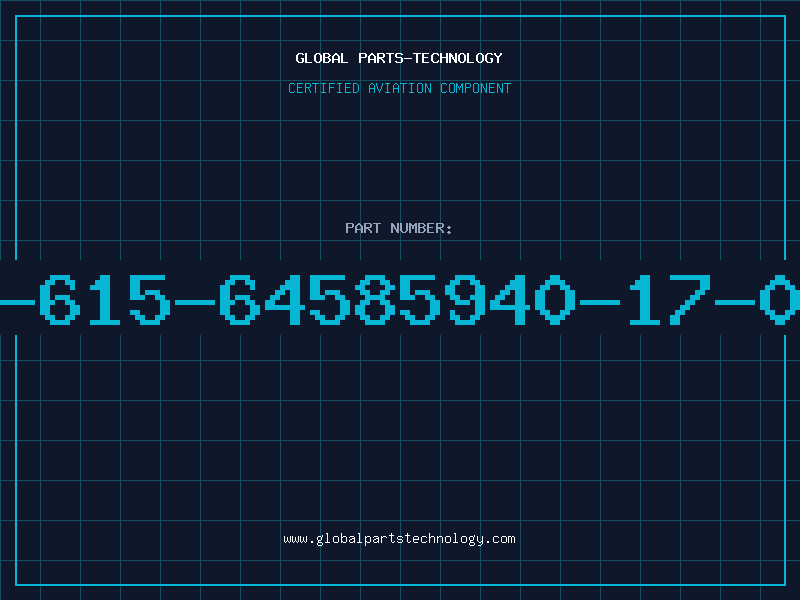Aviation Part 5940-00-615-64585940-17-051-1625
