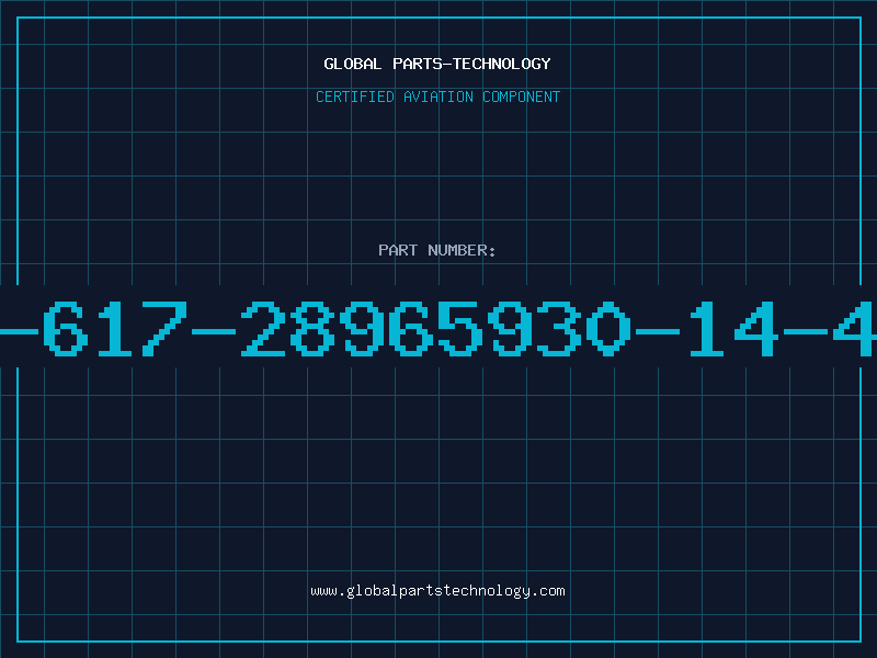 Aviation Part 5940-00-617-28965930-14-478-7486