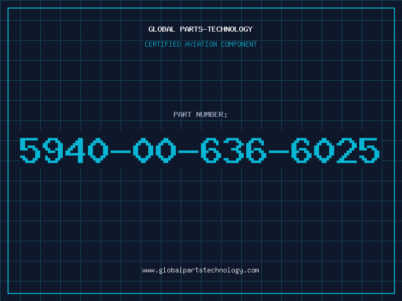 Aviation Part 5940-00-636-6025