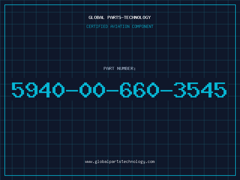 Aviation Part 5940-00-660-3545