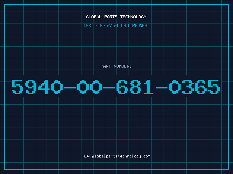 Aviation Part 5940-00-681-0365