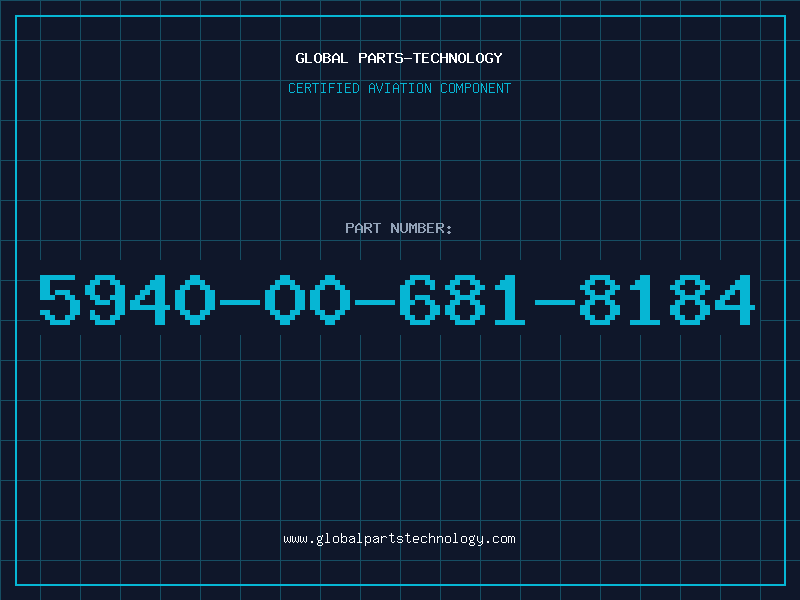 Aviation Part 5940-00-681-8184